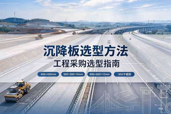 鄄城沉降板选择方法