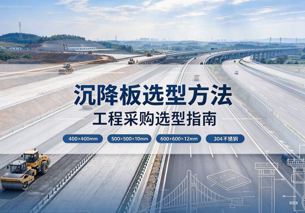 鄄城沉降板选择方法