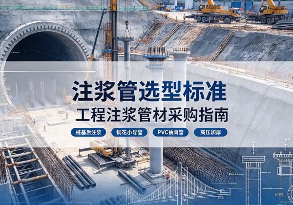 鄄城注浆管选型标准